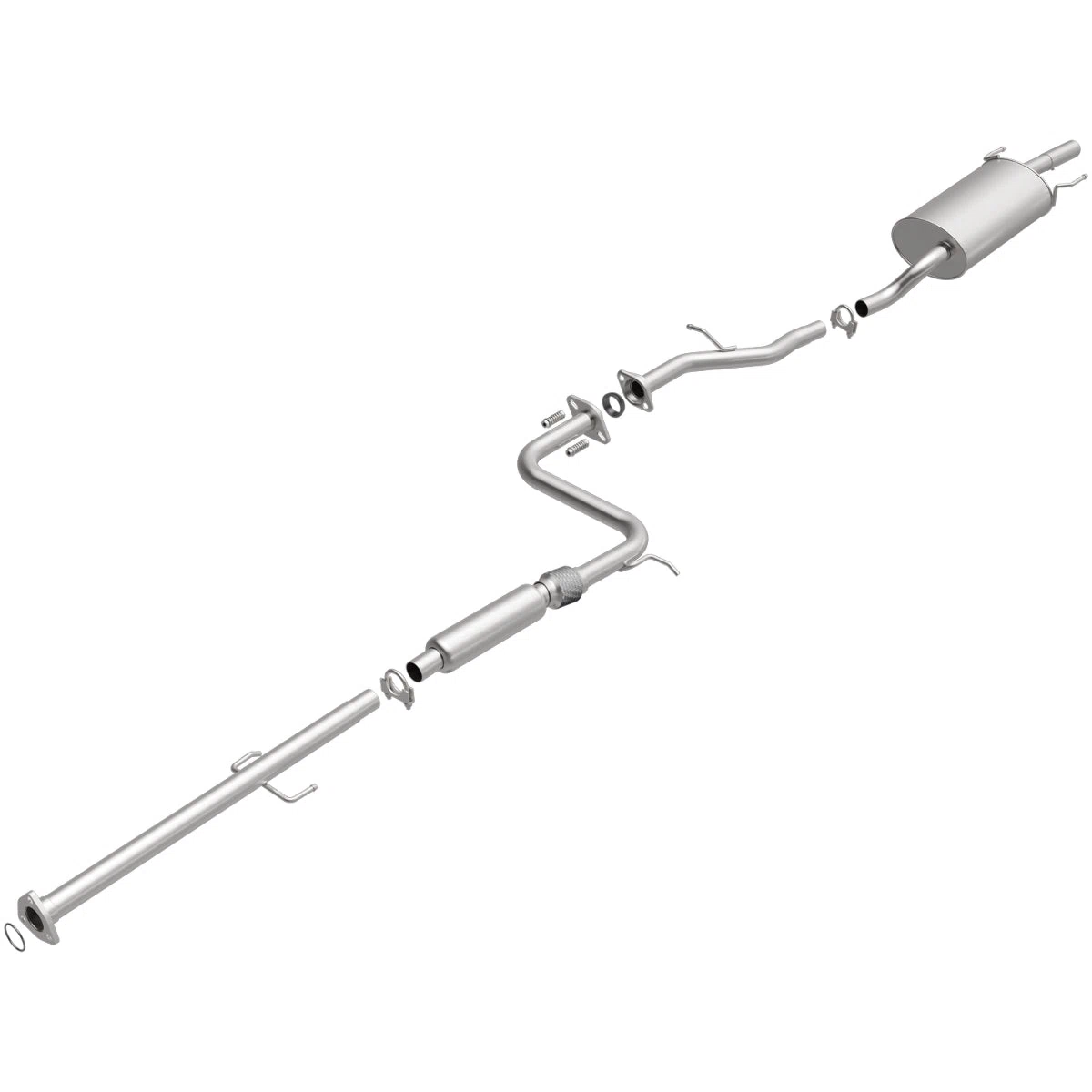 Fits 1994-1997 Honda Accord 2.2L Direct-Fit Replacement Exhaust System 106-0141